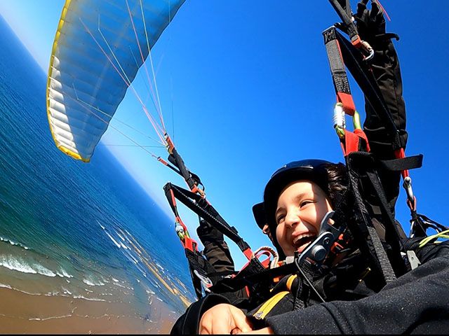 VUELO PARAPENTE<BR><span style="color:#2EACD8">EXPRESS</span>