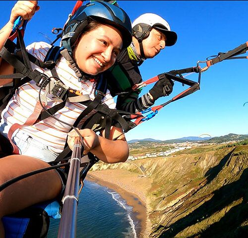 VUELO PARAPENTE<BR><span style="color:#2EACD8">VIP</span>