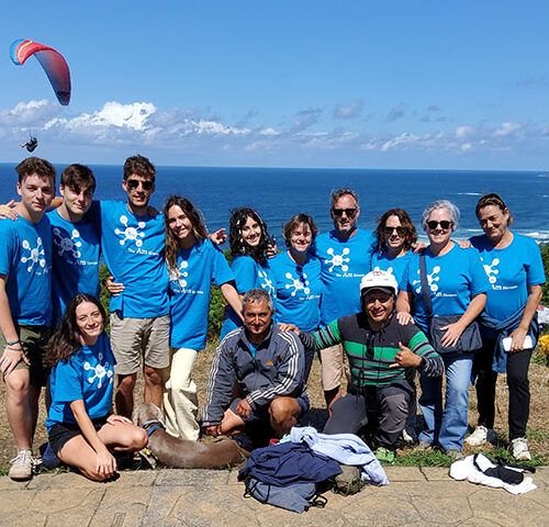 VUELO PARAPENTE<BR><span style="color:#2EACD8">GRUPOS 6 P</span>