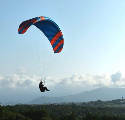 VUELO PARAPENTE EN MADRID<BR><span style="color:#2EACD8">BAUTIZO</span>
